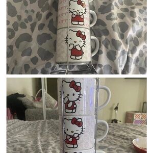 Hello Kitty Stackable Mugs Set